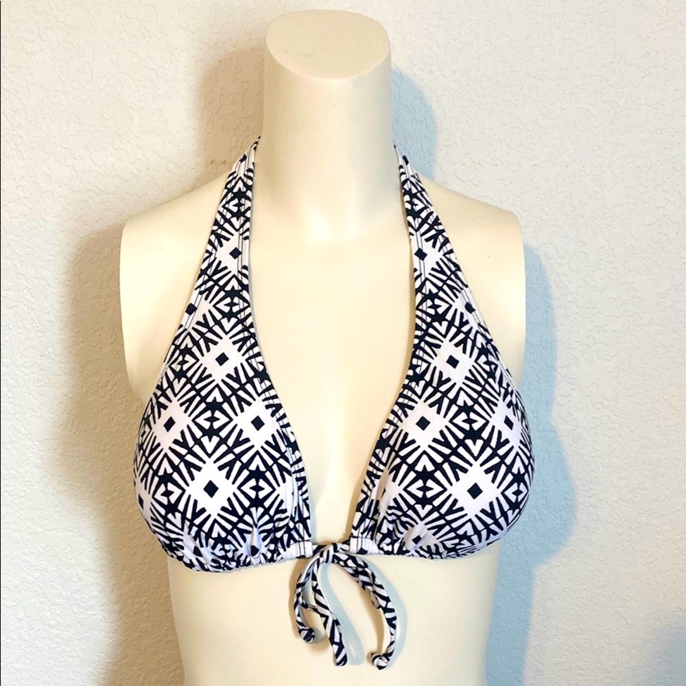 Old Navy Black and White Bikini Swimwear